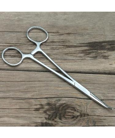 Aililong 14cm Curved Arterial Clamp - Piercing Pliers Set Needle Holder & Hemostatic Tweezers | Animal Grooming Tools & Fishing Accessories - Buy Online on GoSupps.com