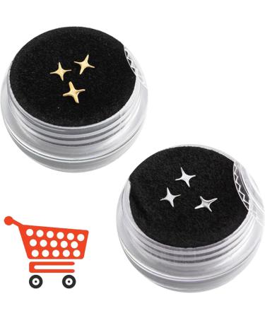 Buy 18K Tooth Gems Starter Kit - Ultrathin Teeth Jewelry with 9 Boxes (3-5mm) | Professional Cross Tooth Gems for Ultimate Shine - Buy Online on GoSupps.com