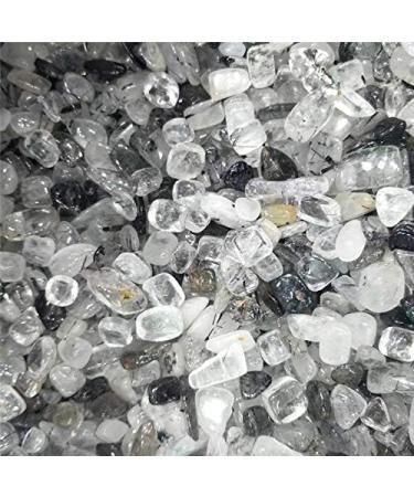 100g 9-15mm Natural Crystal Quartz Polished Black Tourmaline Crystals Tumbled Gravel for Crystals Stones Obelisk - Buy Online on GoSupps.com