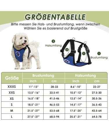 Buy Slowton XS Blue Dog Harness with Seat Belt for Car - Breathable Latex Network for Puppy Safety | Ideal for Everyday Sports - International Shipping Available - Buy Online on GoSupps.com
