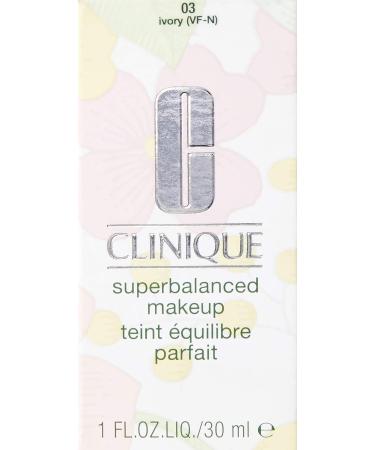 Clinique Super Balanced Makeup No. 03 Ivory (Vf-N) 1oz for Normal to Oily Skin - Buy Online on GoSupps.com