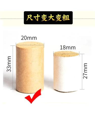 GSJNHY Moxa Rolls & Burner - 54 Pieces for Moxibustion & Meridian Health Relief | International Shipping - Buy Online on GoSupps.com