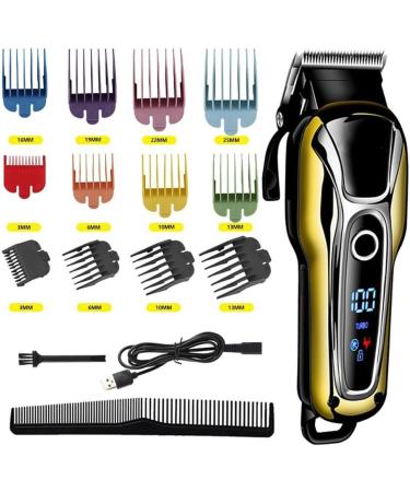 Hair Clippers Professional Hair Clipper Rechargeable Electric Hair Clipper Men's Trimmer Professional Electric Hair Clipper One Color - Buy Online on GoSupps.com