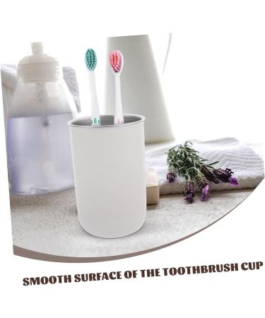 STOBAZA 2pcs Stainless Steel Mouth Wash Cups | Reusable Bathroom Toothbrush & Toothpaste Holders - Buy Online on GoSupps.com