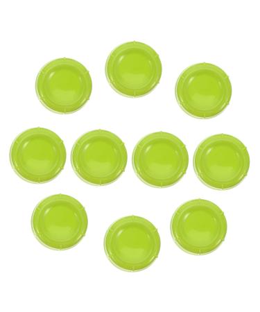 BESTonZON 30 Pcs Baby Bottle Seal Cap Soda Bottle Caps Organiser Waterproof Narrow Neck Glass Bottle Lid Flow Bottles Replacement Travel Caps Women Feeding Bottle Food Grade Pp Mother Kettle Greenx3pcs 4.3x4.3x1.5cmx3pcs
