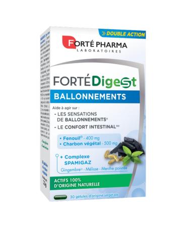 Forté Pharma - Forté Digest Cubes Transit | Food Supplement Difficult Digestion - Promotes Intestinal Transit | Ric