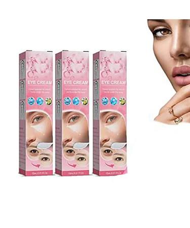 Wow-IT Instant Under Eye Cream Ream For Eye Bags Remove Under Eye Bags Instantly Anti-Wrinkle Eye Cream Helps To Instantly Reduce The Puffy Eye Look (3 pcs)