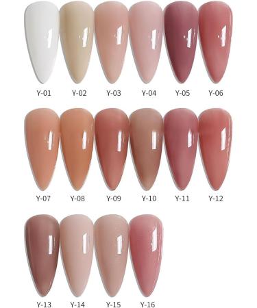 Rolita Gel Polish 2024 New 16 Colors Nude Gel Polish Rolita Nail Polish Glitter Crystal Gel Nail Polish Jelly-Colored Nail Polish Cat Eye Gel Nail Polish Quick Dry Nail Polish (0.06 Fl Oz Y-03) 0.06 Fl Oz Y-03 - Buy Online on GoSupps.com