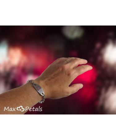 Blood Thinner Identification Bracelet | Medical Alert ID - 9 Inch Chain for Safety - Buy Online on GoSupps.com