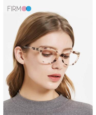 Firmoo Blue Light Glasses for Women/Men Computer Glasses Blue Light Filter Anti Glare UV400 Protection Tortoise Shell - Buy Online on GoSupps.com