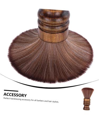 Angoily 1pc Hair Brush Neck Duster Shaving Saop Brush Cleaning Sponges Barber Face Sponge Hair Cutting Brush Neck Cleaning Tool Broken Hairbrush Wood Handle Comfortable Dust Brush - Buy Online on GoSupps.com