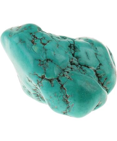 Natural Crystal Rough Natural Quartz 5cm Rough Natural Turquoise Gemstone Reiki Stones feng Shui Happiness Gifts for Men Women Home Decoration ERTEYIN