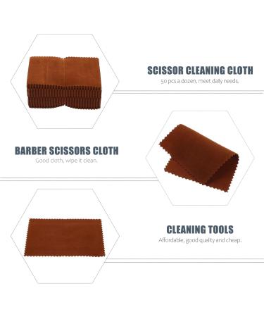 AMOSFUN 50 PCS Jewelry & Hair Clipper Cleaning Cloth Wipes - Professional Silver & Glass Polishing Towels for Hairdressers - Buy Online on GoSupps.com