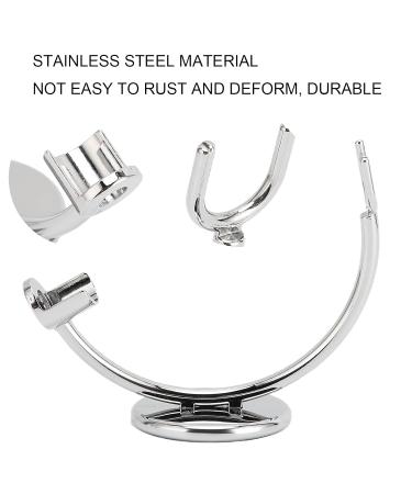 Buy Rustproof Mini Shaving Brush Holder & Razor Stand - High Hardness Non-Slip Base for Shower - Buy Online on GoSupps.com