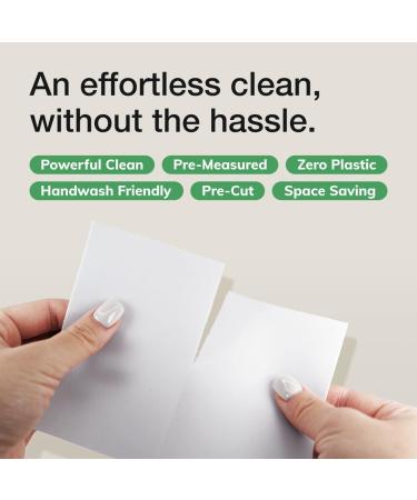 Eco-Friendly Laundry Leaf Detergent Sheets | Sustainable Clean for All Fabrics | Shop Internationally - Buy Online on GoSupps.com