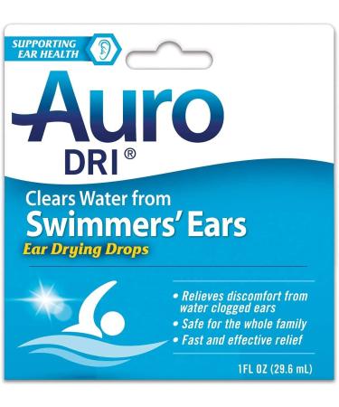 Auro-Dri - Ear Water Drying Aid 1 Fl. Oz. (2 Pack Value Bundle)