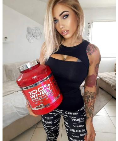 Buy Scitec Nutrition 100% Whey Protein Professional - Strawberry-White Chocolate 2350g | International Shipping Available - Buy Online on GoSupps.com