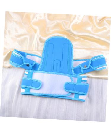 Posture Brace Belt for Upper Support | Posture Fixer Strap & Orthotics Shoulder Support in Blue - Shop Now - Buy Online on GoSupps.com