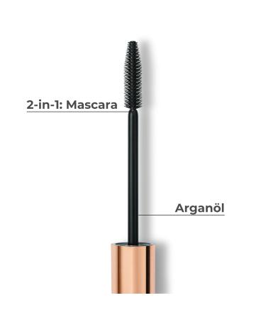 M. Asam Magic Finish Grow Boost Mascara Deep Black | 2-in-1 Mascara & Eyelash Serum for Longer Thicker Lashes | Volume Effect & Intensive Care | 12ml - Buy Online on GoSupps.com