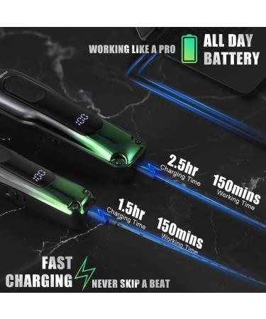Buy Hatteker Professional Hair Clippers for Men | Cordless Clippers & Trimmers Set | Rechargeable Beard Trimmer - International Shipping Available - Buy Online on GoSupps.com