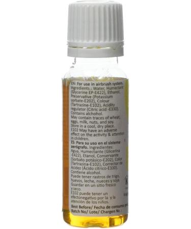 PME Edible Airbrush Yellow Colour - Buy Online on GoSupps.com