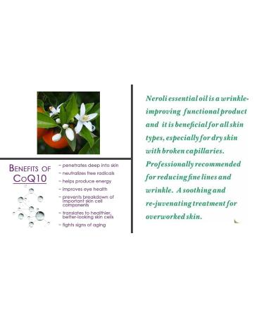 Navoms Beauty Organic Neroli Face Cream | With Coenzyme10 & Seabuckthorn Oil | Daily Moisturizer for All Skin Types | Vegan | (1 oz) - Buy Online on GoSupps.com