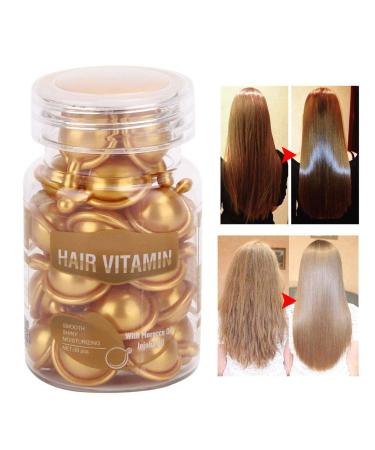 Buy Premium Hair Care Vitamin Capsules for Frizz Control & Moisture - Anti-Dryness Essential Oil for Healthy Hair - Buy Online on GoSupps.com