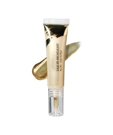 Glow Liquid Highlighter | Non-Greasy Glow Liquid Foundation Multifunctional Face Makeup Accessories For Dry Skin Oily Skin Sensitive Skin Combination Skin Hersil 3