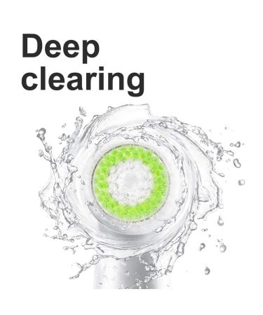 4 Pack Replacement Facial Cleansing Brush Head for Clogged & Enlarged Pores, 2 Blue & 2 Black - Buy Online on GoSupps.com