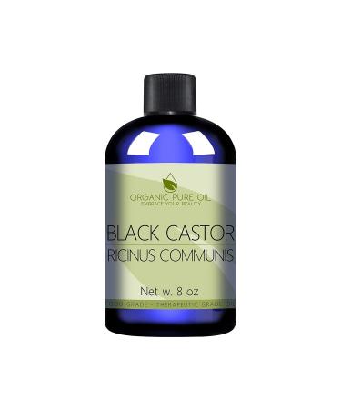 Organic Pure Oil OPO Jamaican Black Castor Oil - 8 OZ | 100% Pure Refined Cold Pressed Vegan Non GMO | Premium Grade for Hair, Body, Skin Care | Promotes Eyelash, Eyebrow, and Hair Growth - Buy Online on GoSupps.com