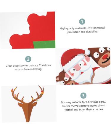 Christmas Cake Decoration Set | Cupcake Toppers Wraps & Party Supplies for Holiday Celebrations - Buy Online on GoSupps.com