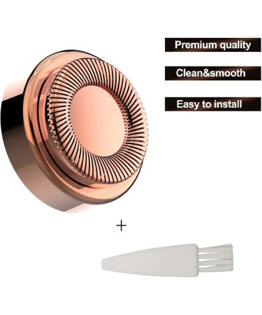 Flawless Women Lip, Chin & Cheeks Hair Remover Replacement Heads - 18K Gold-Plated Rose Gold (4 Count) - Buy Online on GoSupps.com