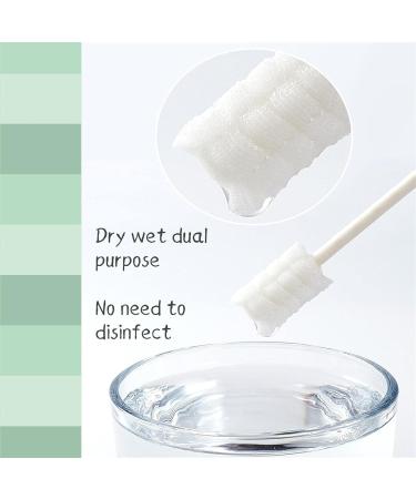 Baby Oral Cleaner Set - 60 Flexible Finger Toothbrush & Tongue Cleaners | Baok 102 PCS Silicone Oral Care for Infants - Buy Online on GoSupps.com