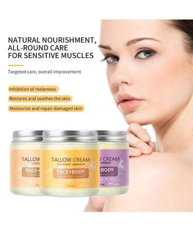 Beef Tallow for Skin 4 Oz Tallow Face Moisturizer Grass Fed Finished Tallow Face Cream for for Dry Skin and Skin Hydration Women Body Lotion Face and Body Moisturizing Cream (Unscented 4Oz) Unscented 4 Ounce (Pack of 1) - Buy Online on GoSupps.com