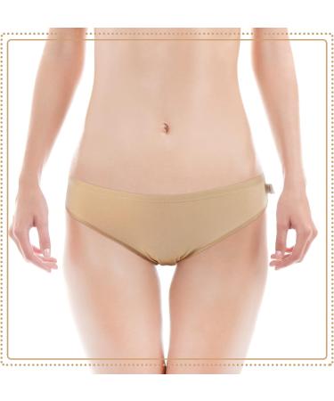 Hicarer 6 Pack Mid Rise Dance Ballet Briefs for Women and Girls - Nude | Gymnastics Underpants & Activewear Briefs (Adult 170) - Buy Online on GoSupps.com