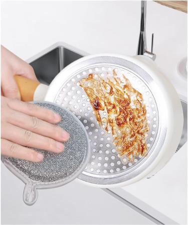 Probablei Multipurpose Wire Miracle Cleaning Cloths Stainless Steel Scrubbing Cloth Multipurpose Dishwashing Rags Wet and Dry (5PC 12 * 2.5cm) 5pc 12*2.5cm - Buy Online on GoSupps.com