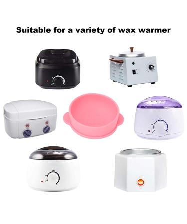 Hair Removal Wax Bowl - Replacement Silicone Wax Pot for Wax Warmer (Pink) | Beauty Accessories - Buy Online on GoSupps.com