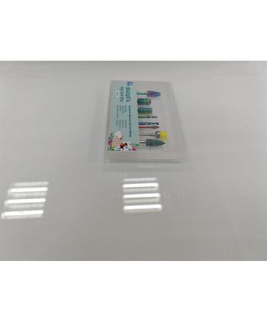 MAQUITA 8pcs Tungsten Steel Electric Nail Drill Bits Set - Manicure Pedicure Kit for Home Salon Use - Buy Online on GoSupps.com