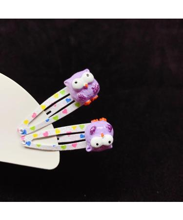 1 Pair Simple Temperament Hairpins Autumn Winter Bobble Hair Clips Non-Slip Barrette Stylish Hair Accessories For Girls Dinosaur 16 - Buy Online on GoSupps.com