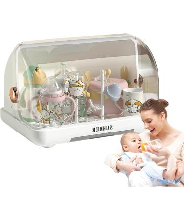Calakono White Storage Box for Baby Bottles - Efficient Organization for Milk Bottles | International Shipping - Buy Online on GoSupps.com