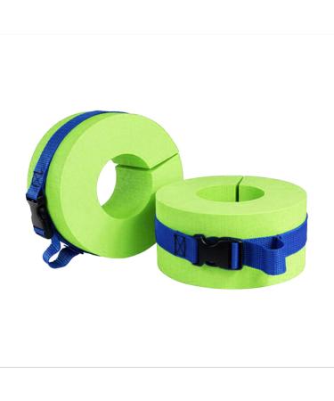 QCUTEP Aquatic Cuffs Swimming Weights Water Aerobics Float Sleeves Fitness Exercise Set, Provides Resistance for Water Aerobics Fitness and Pool Exercises - 1 Pair