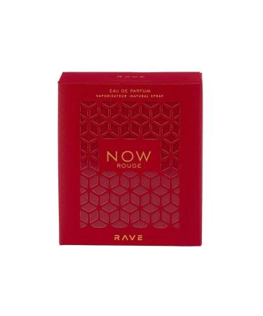 Now Rouge Long Lasting Eau De Parfum For Men and Women Unisex 100 ML (3.4 floz) - Buy Online on GoSupps.com