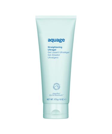 Aquage Straightening Ultragel Lightweight Formula to Smooth and Silken Curly Permed or Frizzy Hair Contains AlgaePlex Marine Botanicals 6 fl. oz.