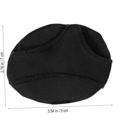 NOLITOY Forefoot Pads for Bunion Relief | Comfortable Shoe Inserts & Heel Pads | Non-Slip Support for Feet | Black L - Buy Online on GoSupps.com