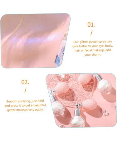FOMIYES Face Paint Makeup 5pcs High Gloss Dusting Shimmering Spray for Body Women Highlighter Powder Spray Glitter Bulk Miss 7.5x7cm x5pcs Purplex5pcs - Buy Online on GoSupps.com