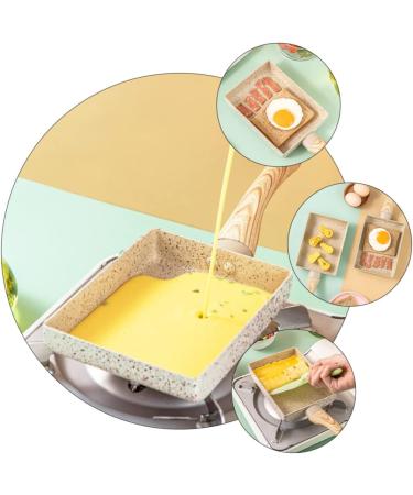 MAGICLULU 2 Pcs Breakfast Pan Nonstick Egg Pan Nonstick Fry Pan Grill Cookware Non Stick Frying Pans Iron Omelette Pan Home Cooking Pan Non Stick Skillet Household Tamagoyaki Aluminum Alloy 36x13x3cmx2pcs Assorted Colorx2pcs - Buy Online on GoSupps.com