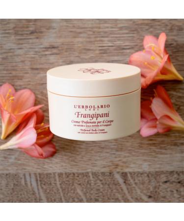 L'Erbolario Frangipani Body Cream 200ml - Luxurious Scented Moisturizer | International Shipping Available - Buy Online on GoSupps.com