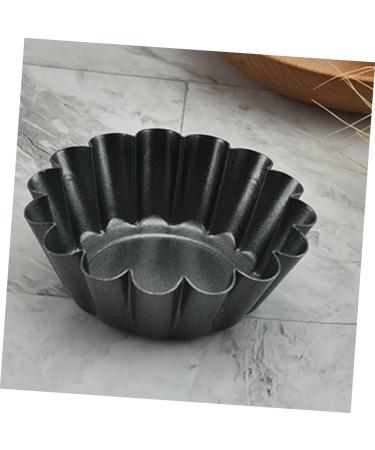 OUNONA 6pcs Cake Mold Wrought Iron Pastry Small Cake 6.5x6.5x2.2cm Black - Buy Online on GoSupps.com