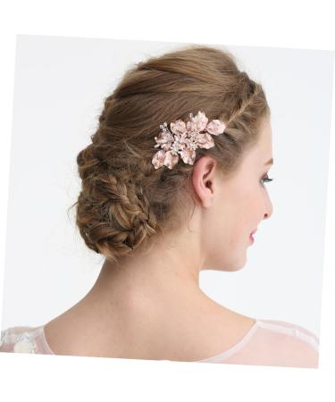 Angoily Wedding Headdress Wedding Hair Comb Hair Comb Clip Wedding Hair Decoration Hair Combs Decorative Bridal Hair Pin Wedding Head Jewelry Tiara Crystal Accessories Bride - Buy Online on GoSupps.com