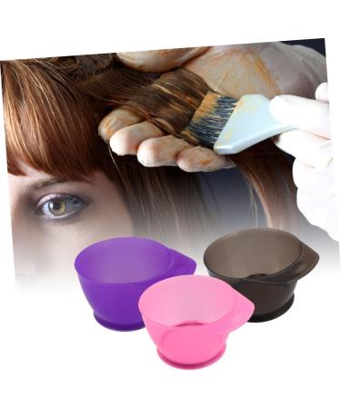 Gatuida 3 pi ces Bol de Coloration Capillaire Plastique de Bols paissis avec Poign e pour Domicile et Salon Coloris - Buy Online on GoSupps.com